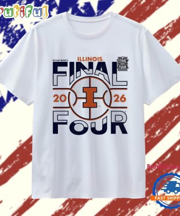 Illinois Basketball 2026 Final Four T Shirt
