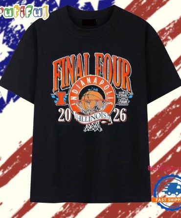 Illinois Basketball Final Four Indy Vintage T Shirt