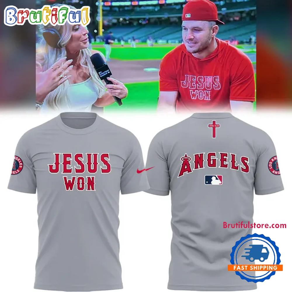 Los Angeles Angels Jesus Won 2026 3d T Shirt