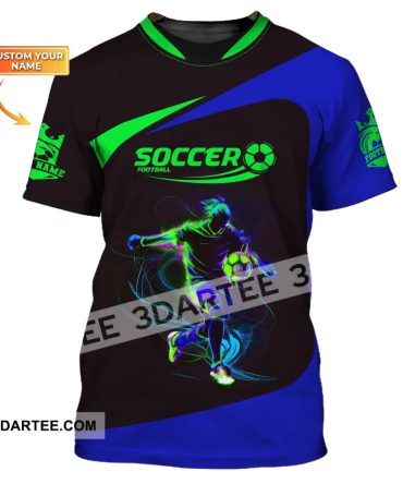 Man Shirt, Custom Name And Number Soccer Shirt, Gift For Soccer Lover