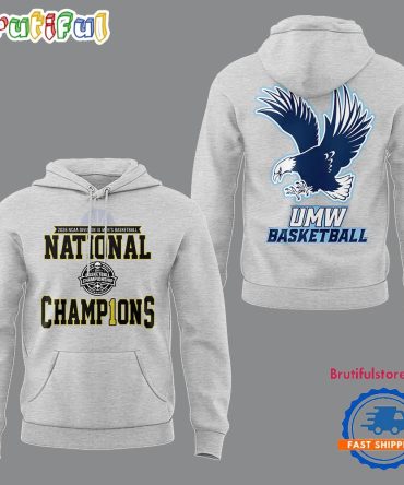 Mary Washington 2026 Ncaa Division Iii National Championship Logo Team Hoodie