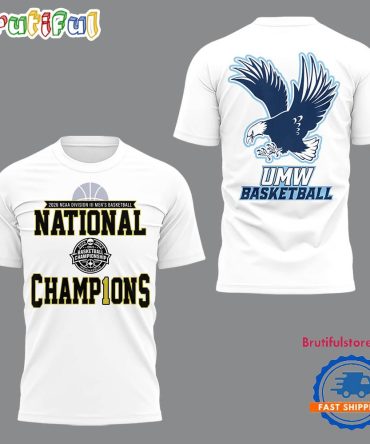 Mary Washington 2026 Ncaa Division Iii National Championship Logo Team T Shirt