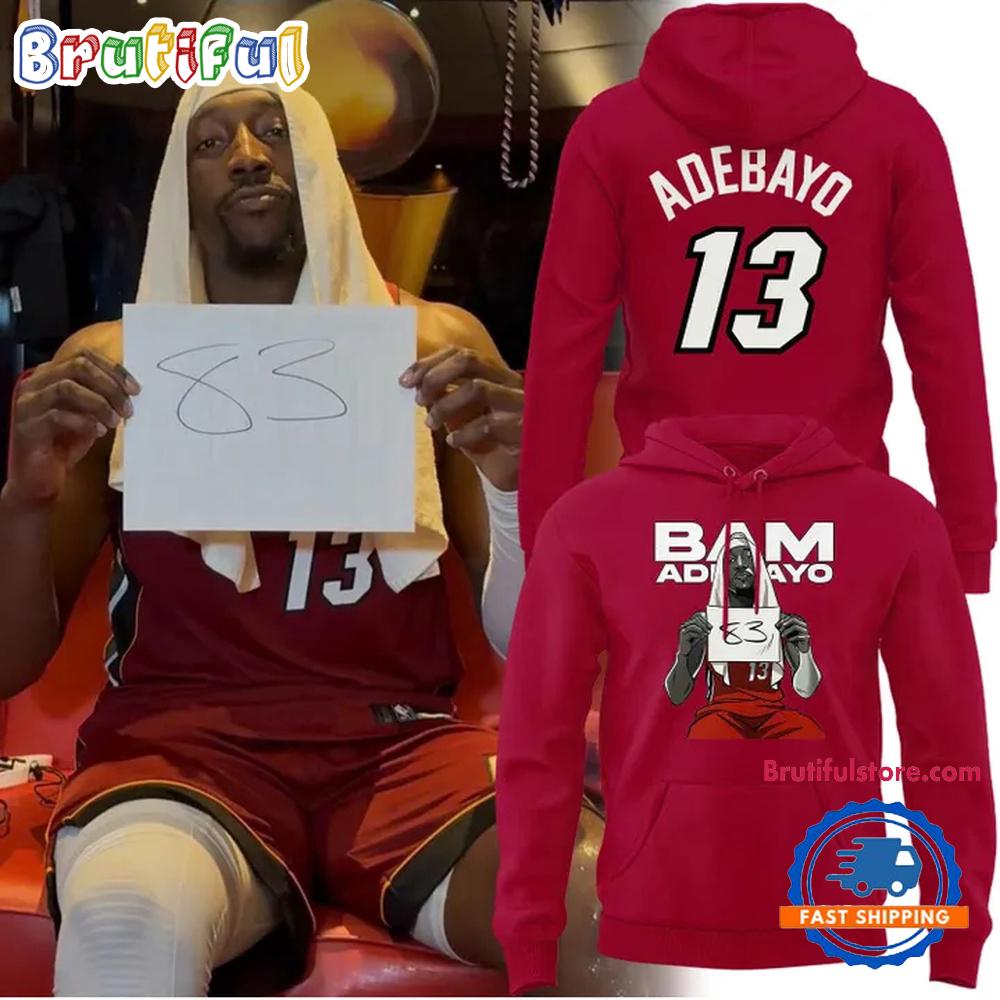 Miami Heat Commemorates The Historic Moment When Bam Adebayo Scored 83 Points In A Single Game Hoodie