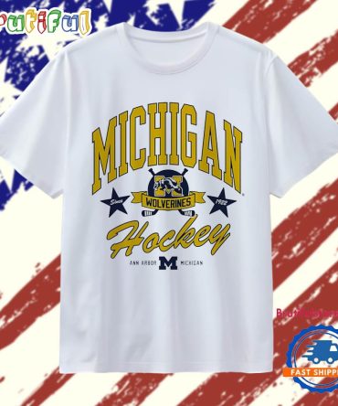Michigan Hockey Heritage Since 1922 Logo T Shirt