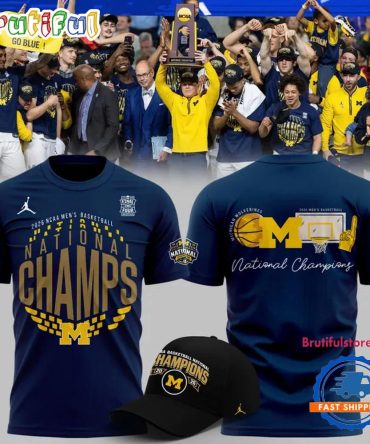 Michigan Wolverines 2026 Ncaa Men'S Basketball National Champions T Shirt