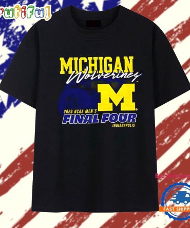 Michigan Wolverines 2026 Ncaa Men’S Final Four Basketball Vintage T Shirt