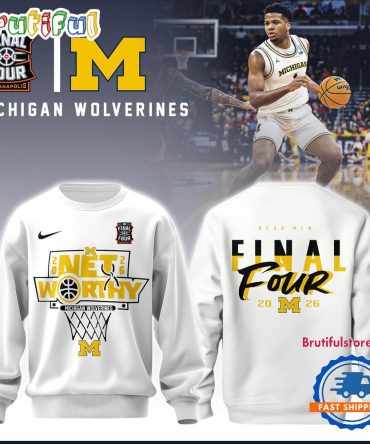 Michigan Wolverines Men’S Basketball 2026 Five Four Limited Edition Sweatshirt