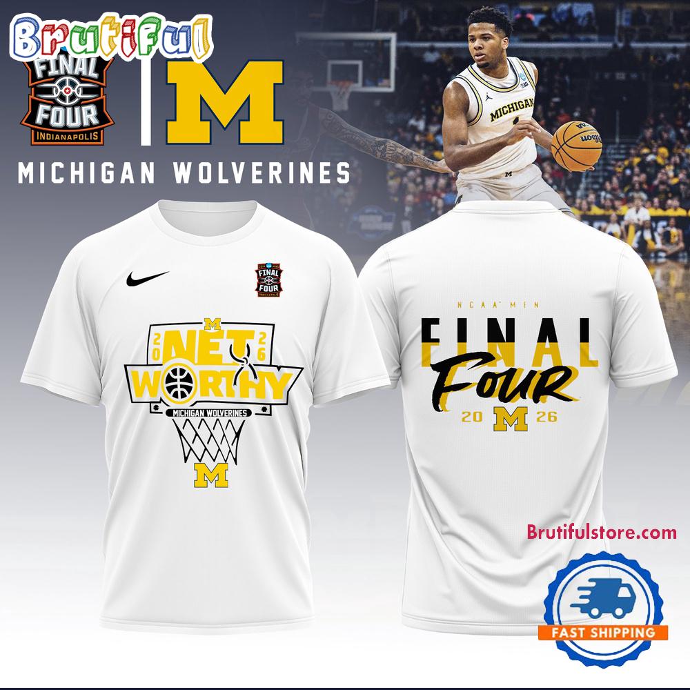 Michigan Wolverines Men’S Basketball 2026 Five Four Limited Edition T Shirt