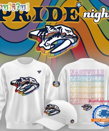 Nashville Predators Pride Night 2026 Limited Edition Sweatshirt