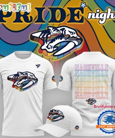 Nashville Predators Pride Night 2026 T Shirt