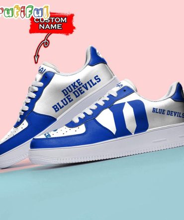 Ncaa Duke Blue Devils Sporty Air Force 1 Shoes Sneaker