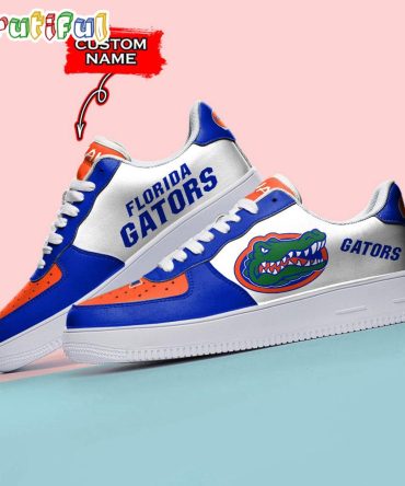 Ncaa Florida Gators Sporty Air Force 1 Shoes Sneaker