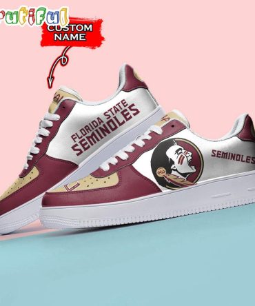 Ncaa Florida State Seminoles Sporty Air Force 1 Shoes Sneaker