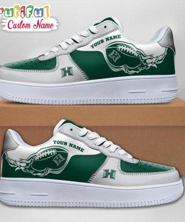 Ncaa Hawaii Rainbow Warriors Sporty Air Force 1 Shoes Sneaker