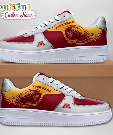 Ncaa Minnesota Golden Gophers Sporty Air Force 1 Shoes Sneaker