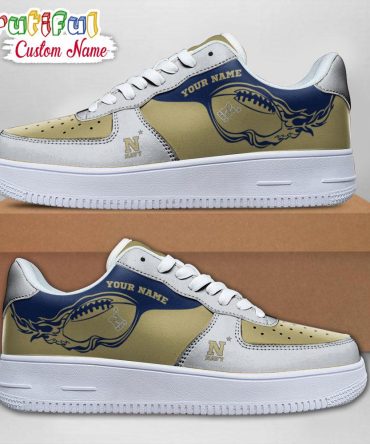 Ncaa Navy Midshipmen Sporty Air Force 1 Shoes Sneaker