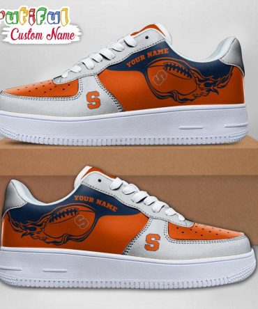 Ncaa Syracuse Orange Sporty Air Force 1 Shoes Sneaker