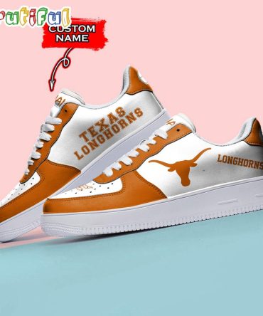 Ncaa Texas Longhorns Sporty Air Force 1 Shoes Sneaker