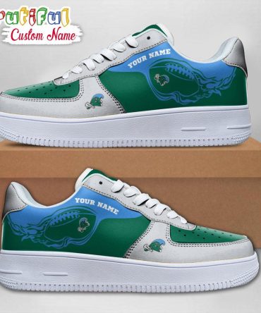 Ncaa Tulane Green Wave Sporty Air Force 1 Shoes Sneaker