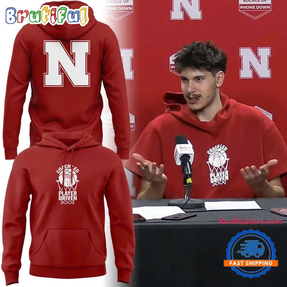 Nebraska Huskers Men'S Basketball 2026 Berke Buyuktuncel Hoodie Shirt