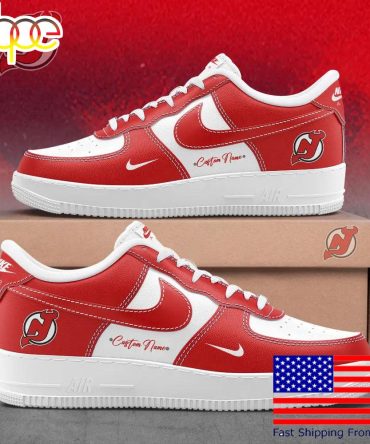 New Jersey Devils Custom Name For Fans Air Force 1 Shoes, Best Sneakers For Walking