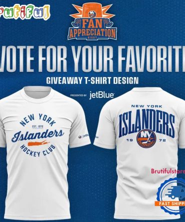 New York Islanders Fan Appreciation Night Limited Edition 2026 White T Shirt