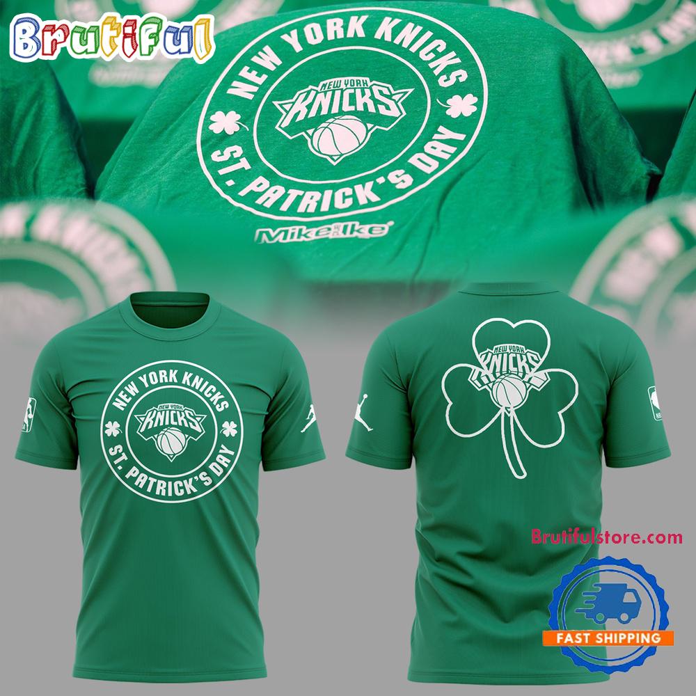 New York Knicks 2026 St. Patrick’S Day Limited Edition T Shirt