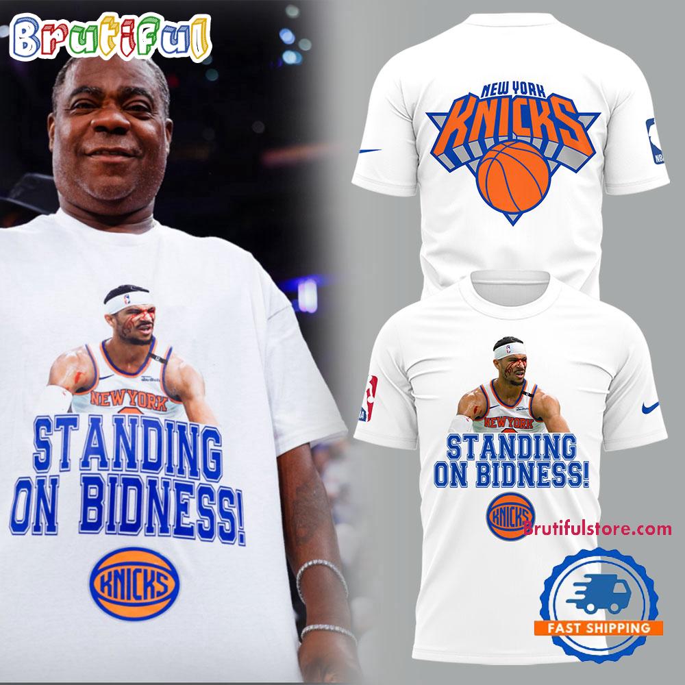 New York Knicks X Standing On Bidness T Shirt