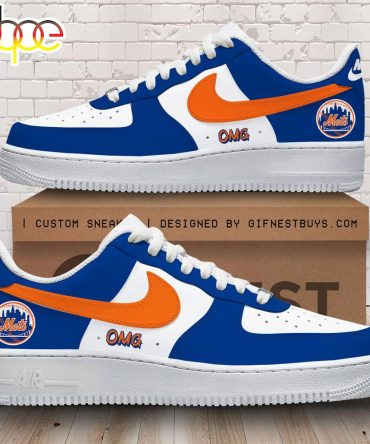 New York Mets Air Force 1 Sneaker Gift For Christmas  Gift For Christmas