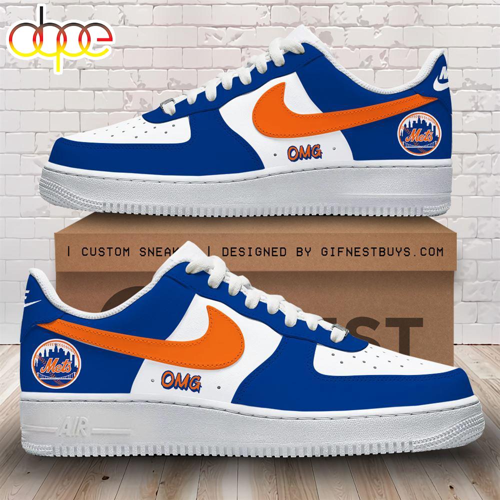 New York Mets Air Force 1 Sneaker Gift For Christmas Gift For Christmas