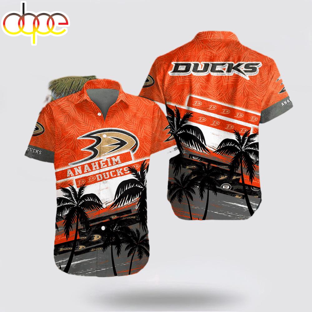 Nhl Anaheim Ducks Hawaiian Shirt