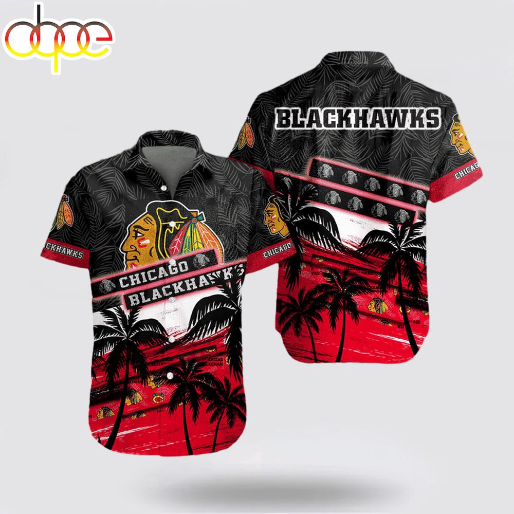 Nhl Chicago Blackhawks Hawaiian Shirt