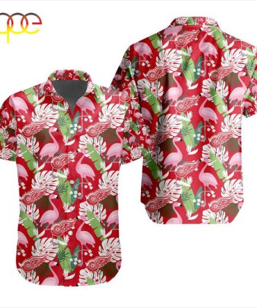 Nhl Detroit Red Wings Hawaiian Shirts For Fans