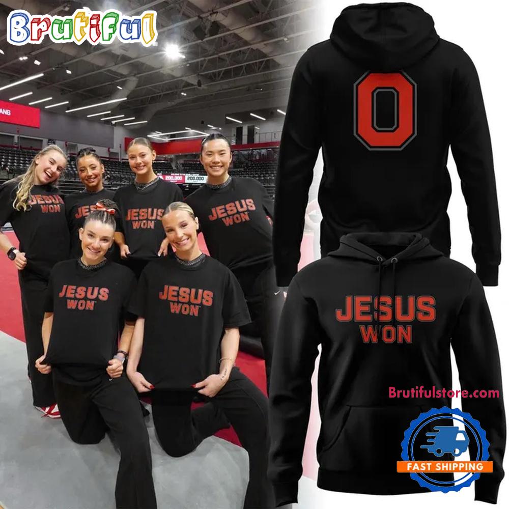 Ohio State Buckeyes Jesus Won 2026 Limited Edition Hoodie