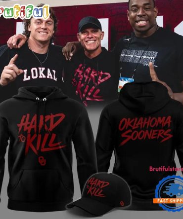 Oklahoma Sooners Football Head Coach Brent Venables Hard To Kill Hoodie