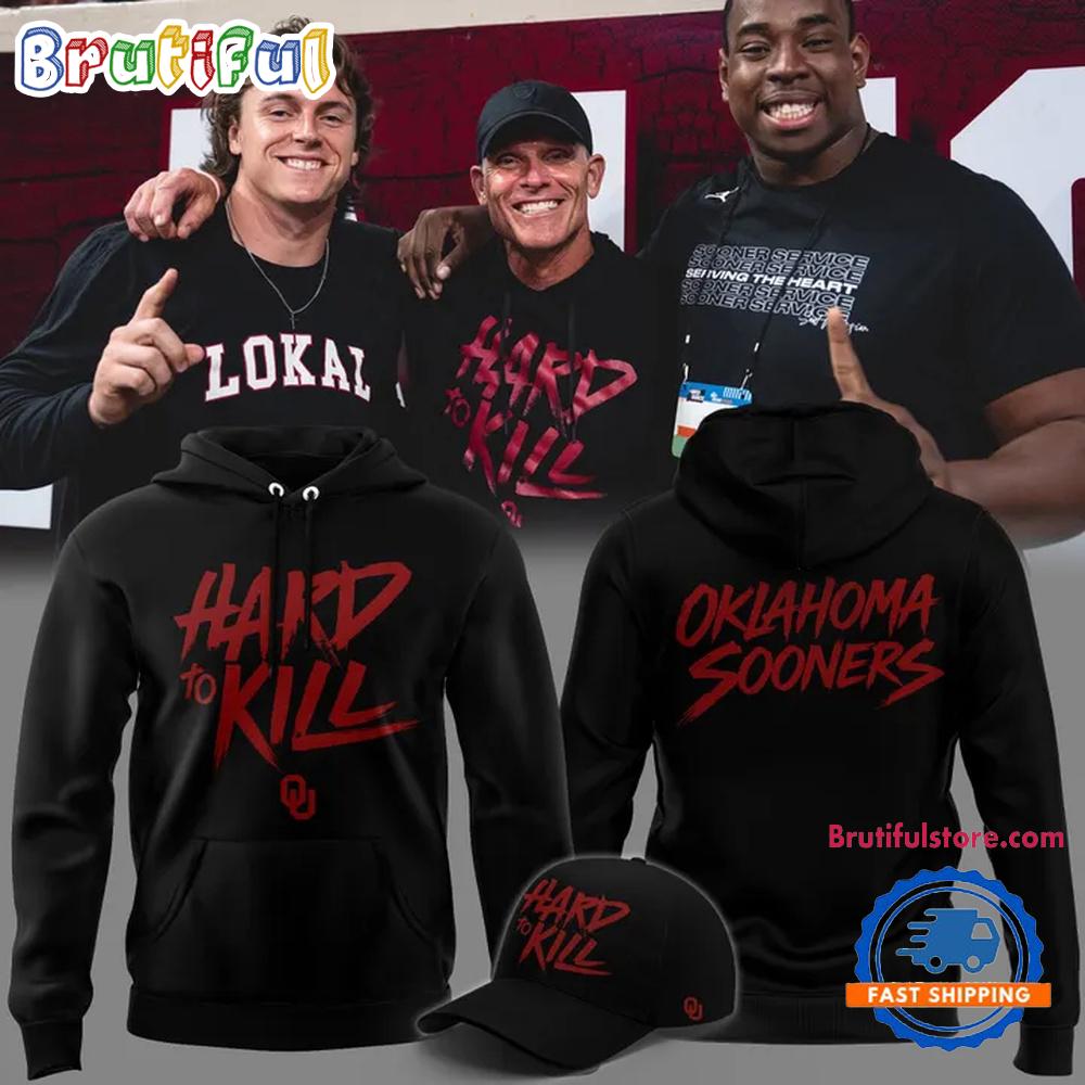Oklahoma Sooners Football Head Coach Brent Venables Hard To Kill Hoodie