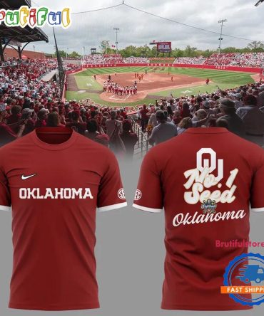 Oklahoma Sooners Softball No 1 Seed T Shirt
