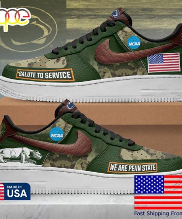 Penn State Nittany Lions Salute To Service Air Force 1 Shoes