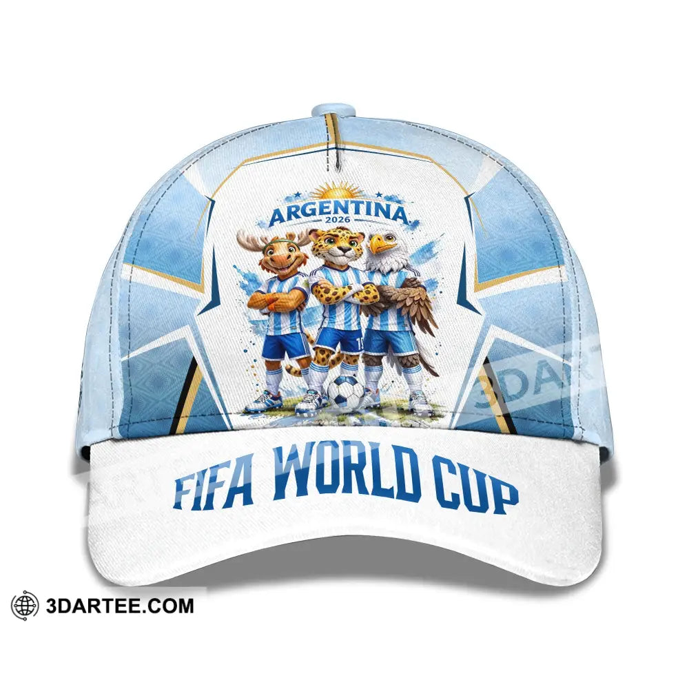 Personalized Cap, Customized Argentina World Cup 2026 Classic Cap - Image 2