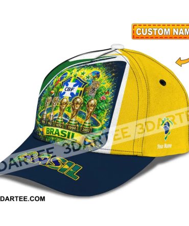 Personalized Cap, Customized Brasil World Cup 2026 Classic Cap
