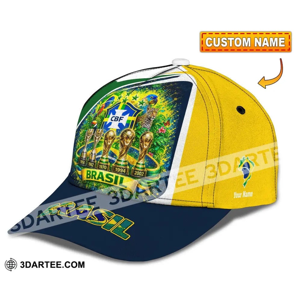 Personalized Cap, Customized Brasil World Cup 2026 Classic Cap