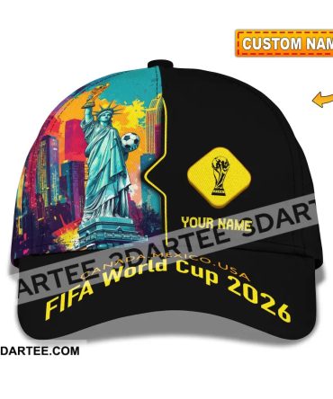 Personalized Cap, Customized Canada - Mexico - Usa Fifa World Cup 2026 Classic Cap