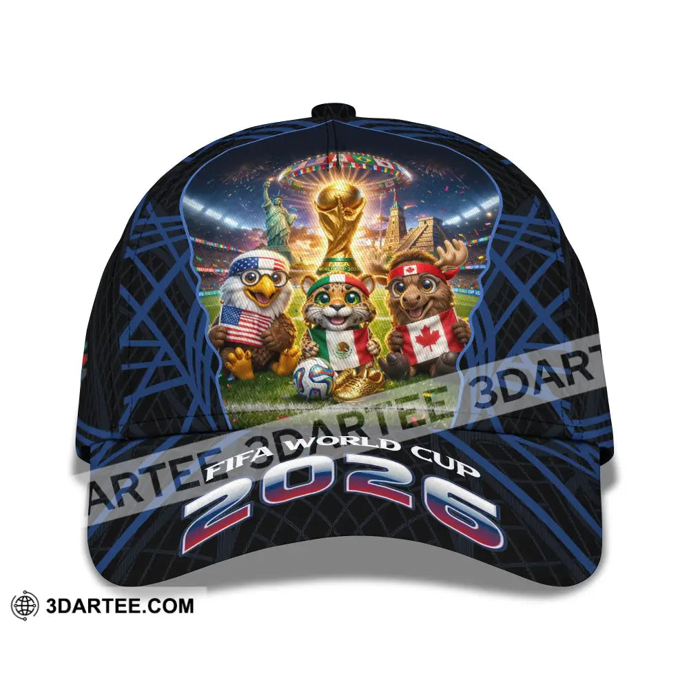 Personalized Cap, Customized World Cup 2026 Classic Cap - Image 2