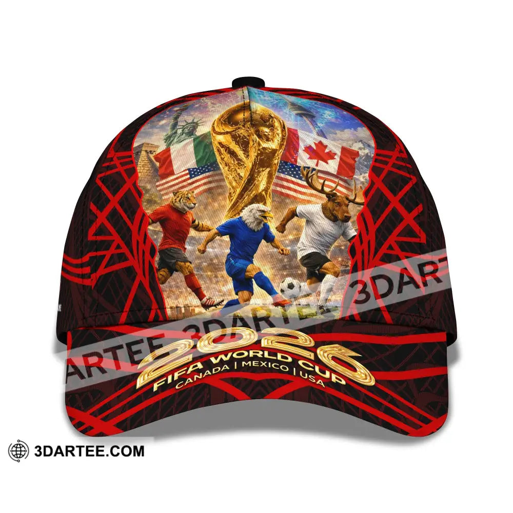 Personalized Cap, Customized World Cup 2026 Classic Cap - Image 2