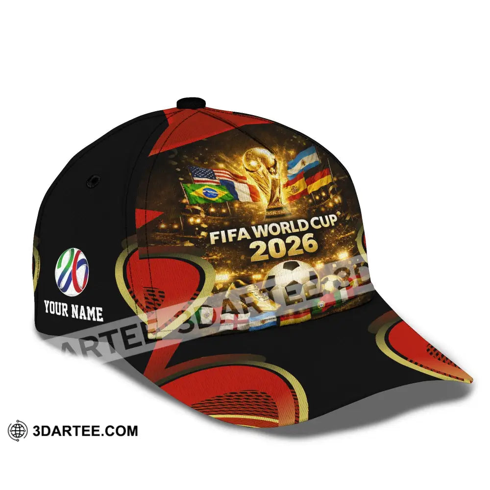 Personalized Cap, Customized World Cup 2026 Classic Cap - Image 3