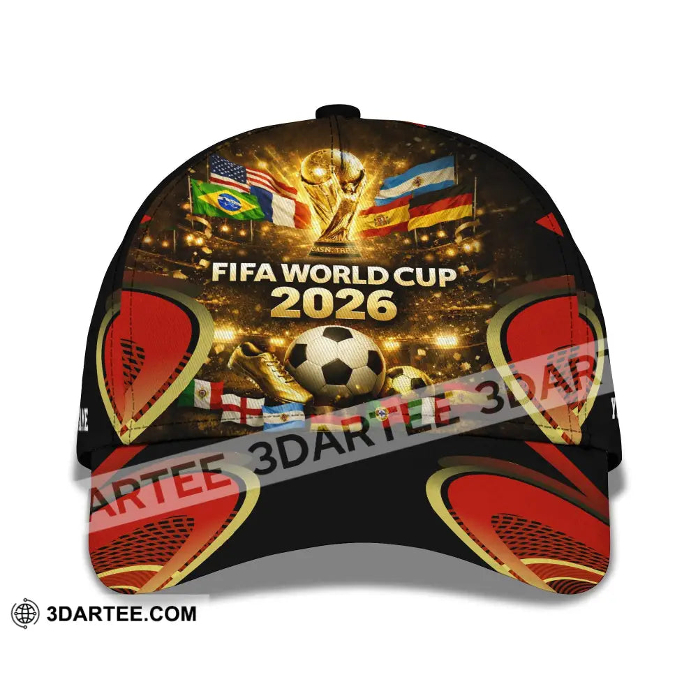 Personalized Cap, Customized World Cup 2026 Classic Cap - Image 2