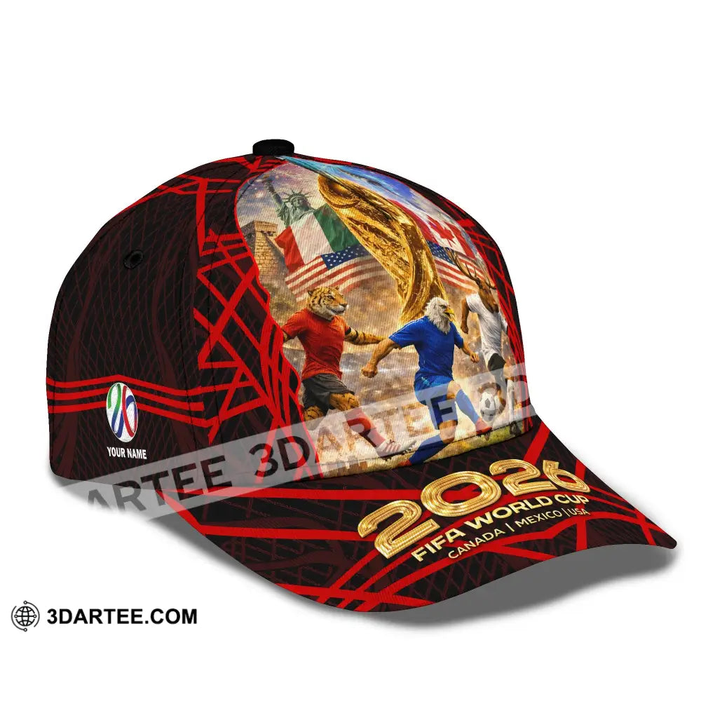Personalized Cap, Customized World Cup 2026 Classic Cap - Image 3