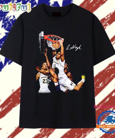 Posterized Michigan Wolverines National Champions 2026 Signature T Shirt