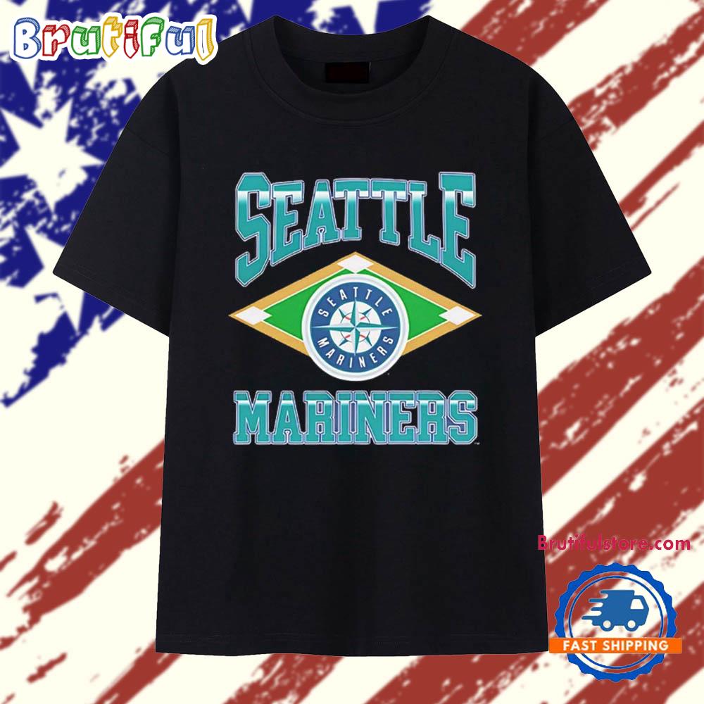 Seattle Mariners Mlb 2026 Retro Diamond T Shirt