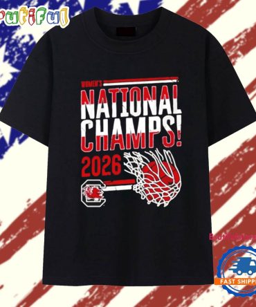 South Carolina National Champions Ncaa Women’S Basketball 2026 T Shirt